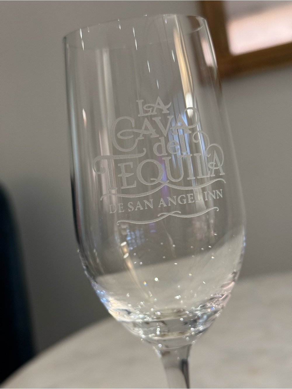 Disney World Epcot La Cava del Tequila de San Angel Inn Souvenir Glass